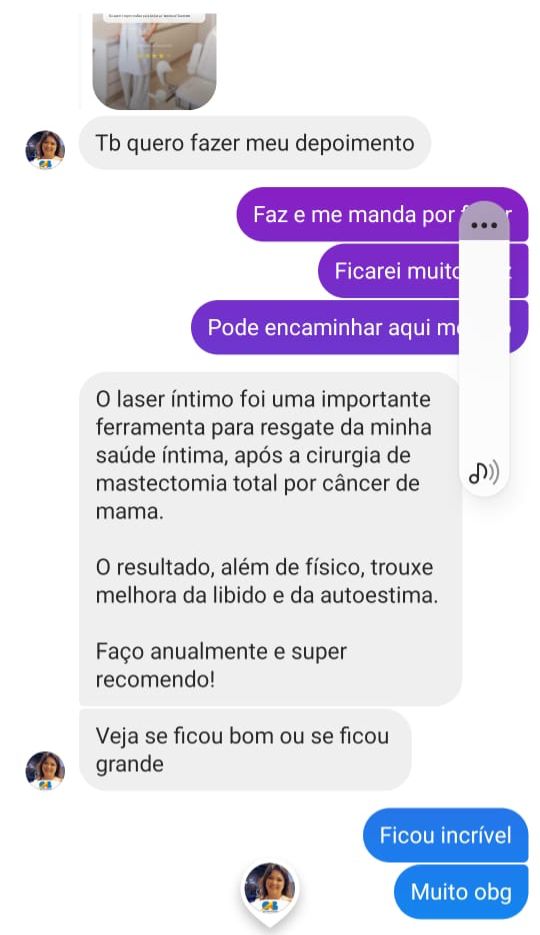 Depoimento WhatsApp 1